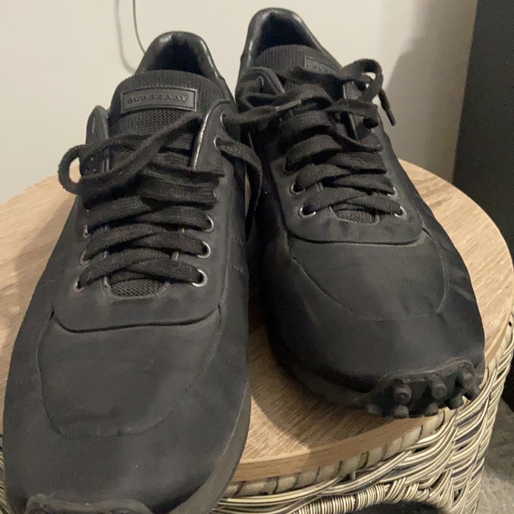 Burberry Shoes Black Canvas/Black Nylon Upper and Mid - Picture 2 of 7